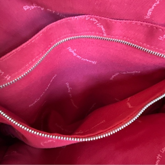 Hammitt Blue Snakeskin Leather Backpack Bag - Picture 11 of 12